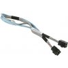 PC kabel SUPERMICRO Internal Mini-SAS HD (SFF-8643) to Mini-SAS HD 35cm,30AWG,12Gb/s