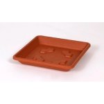 Nohel garden podmiska pod květník QUADRATO plastová 25 x 25 cm – Zboží Dáma