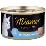 Finnern Miamor Cat filety tuňák & krevety 100 g – Hledejceny.cz