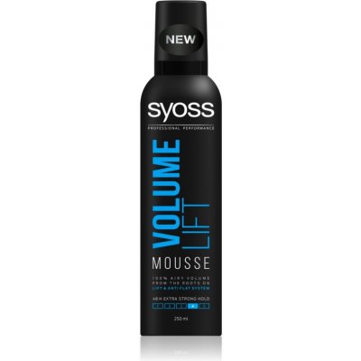 Syoss Volume Mousse pěnové tužidlo pro bohatý objem 250 ml – Hledejceny.cz