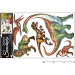 Anděl 10036 Přerov Pokojová dekorace na zeď Dinosauři 70x42cm – Zbozi.Blesk.cz