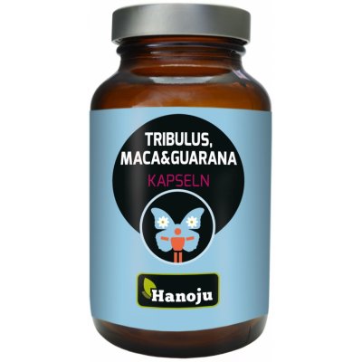 Hanoju Tribulus + Maca + Guarana 500 mg 90 kapslí – Hledejceny.cz