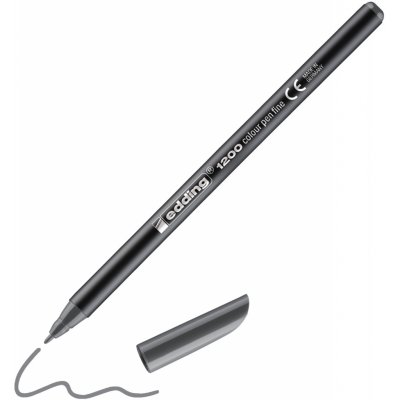 Edding 1200 šedý – Zboží Mobilmania