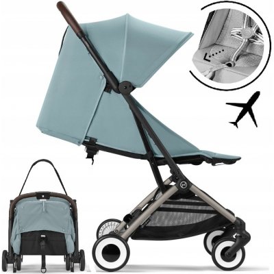 Cybex Sport ORFEO rám Taupe Stormy Blue 2024 – Sleviste.cz