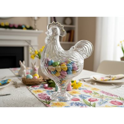 Velikonoční dóza CAPPONE kohout velký 27 cm 729973 – Sleviste.cz