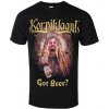 Pánské tričko s potiskem Metal RAZAMATAZ Korpiklaani GOT BEER černá