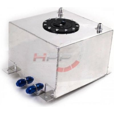 Závodní hliníková palivová nádrž 30l (racing fuel tank) se senzorem na ukazatel stavu paliva – Hledejceny.cz