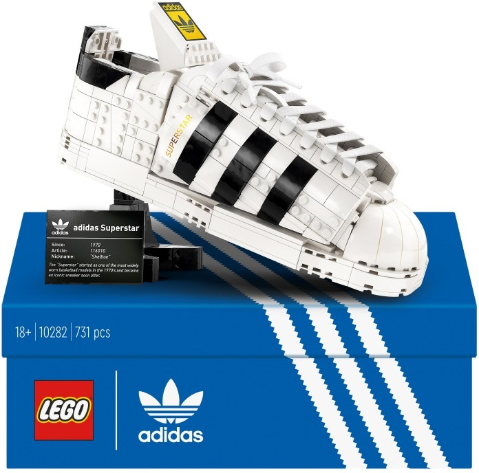 LEGO® Creator Expert 10282 adidas Originals Superstar od 1 943 Kč - Heureka .cz