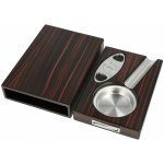 KRCZ Doutníkový popelník Set Ebony Finish 1D – Hledejceny.cz