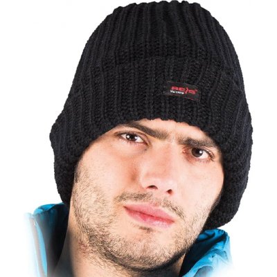 Zimní pletená čepice HOT černá – Hledejceny.cz