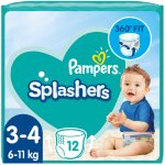 Pampers Splashers 3-4 12 ks – Hledejceny.cz