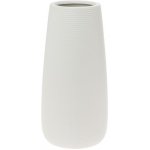 VÁZA KERAMIKA 25x9x13CM BIELA – Hledejceny.cz
