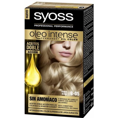 Syoss Oleo Intense Color 8-05 béžově plavý – Zbozi.Blesk.cz