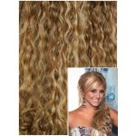 Clip in KUDRNATÝ CULÍK 60cm KANEKALON PŘÍRODNÍ / SVĚTLEJŠÍ BLOND – Zbozi.Blesk.cz