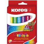 Kores Voskovky Krayones Jumbo 12 barev trojhranné – Hledejceny.cz