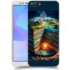 Pouzdro a kryt na mobilní telefon Huawei Acover Kryt na mobil Huawei Y6 Prime 2018 - Průřez