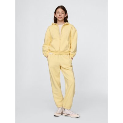 GAP Dětské tepláky s logem Žlutá – Zboží Dáma