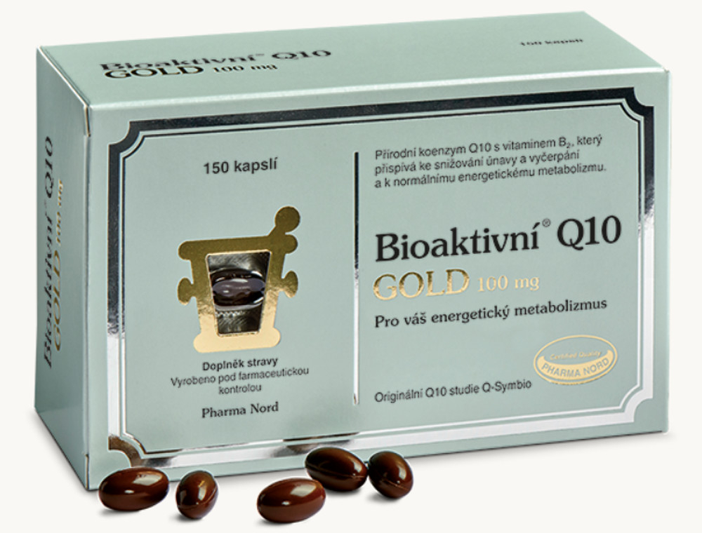 Bioaktivní Q10 Gold 100 mg 150 kapslí