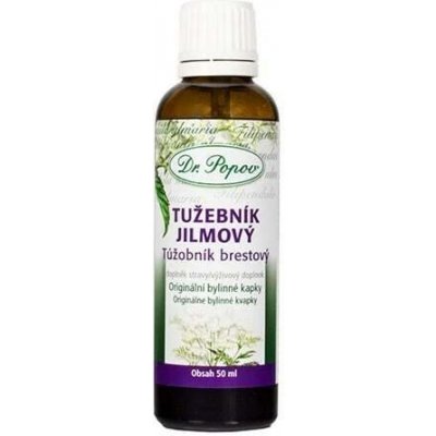 Dr. Popov Tužebník jilmový originální bylinné kapky 50 ml – Hledejceny.cz