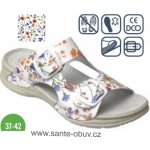 Santé D/10/FLORA/SP zdravotní pantofel bílá – Hledejceny.cz