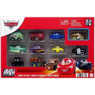 Mattel Cars 3 Mini auta 10ks GKG68 – Zboží Dáma