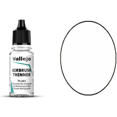 Vallejo: Airbrush Thinner ředidlo 18ml – Zboží Dáma