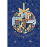 Albi Vánoční přání s ozdobou Josef Lada - Radostné Vánoce – Zboží Dáma