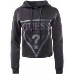 Guess dámská mikina NEW ALISA HOODED SWE V2YQ08KAMN2-JBLK Černá – Hledejceny.cz