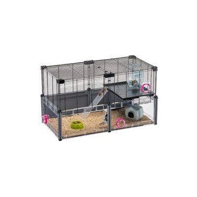 Ferplast Klec MULTIPLA HAMSTER křeček 72,5 x 37,5 x 42 cm – Zboží Dáma