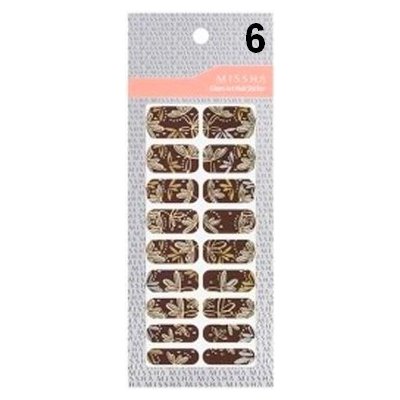 Missha Glam Art Nail Sticker No6 Nálepky na nehty – Sleviste.cz