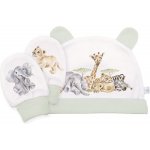 Wrendale Designs Kojenecká čepička a rukavičky Little Savannah Africká zvířátka – Hledejceny.cz