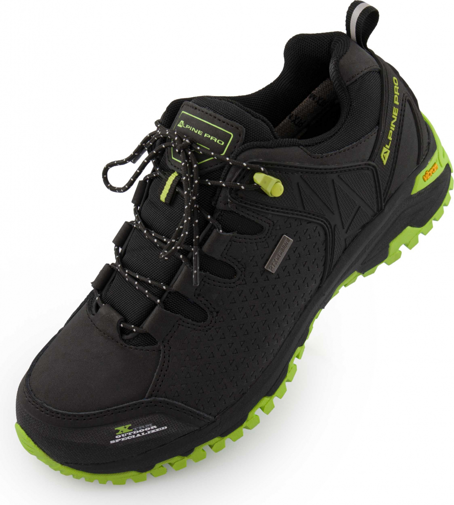 Alpine Pro Lohane Outdoorová obuv s Membránou PTX Černá
