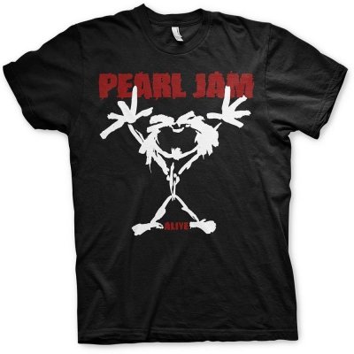 Pearl Jam Stickman tričko černé – Hledejceny.cz
