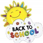 Grabo Balónek fóliový Sunshine Back To School 79 cm – Zboží Mobilmania