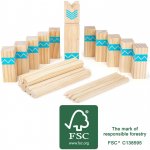Small Foot Vikingské kostky Kubb – Zboží Dáma