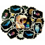 Sada samolepek - Dobrou noc (45ks) – Zboží Živě