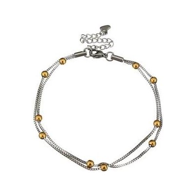 Šperky4U náramek na nohu s kuličkami RN1128 – Zboží Dáma