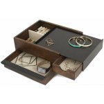 Umbra šperkovnice Stowit mini hnědá černá – Zboží Mobilmania