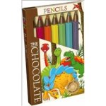 Severka Čokoládové pastelky Dinosauři 100 g – Zboží Dáma