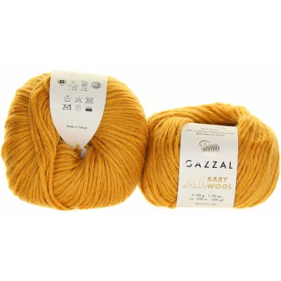 Gazzal Baby Wool XL 842 hořčicová – Hledejceny.cz
