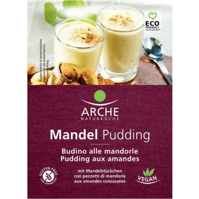 Arche Mandlový PUDING bez lepku veganský BIO 46 g – Zboží Mobilmania