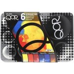 QOR Watercolor Modern Sada akvarelových barev Introductory Colors 6 x 5 ml – Sleviste.cz