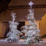 decoLED LED světelný řetěz 40m 200 ledově bílých diod – Hledejceny.cz