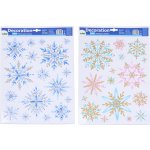 wiky Dekorace okenní 41x29 cm Vločky – Hledejceny.cz