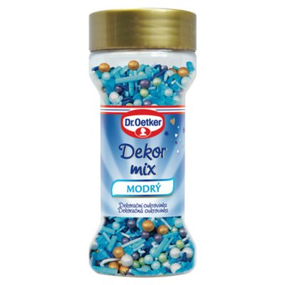 Dr. Oetker Dekor mix modrý (50 g) – Zboží Mobilmania