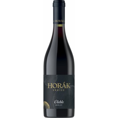 Horák Merlot výběr z hroznů Vrbice Úlehle 2022 14% 0,75 l (holá láhev) – Hledejceny.cz