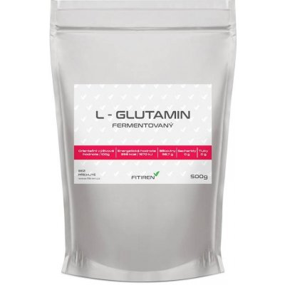 Fitiren L-Glutamin 500 g – Zboží Mobilmania