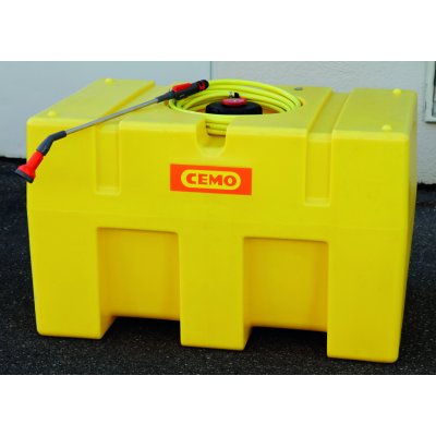 Cemo Mobilní zavlažovací nádrž s kropícím zařízením 450 l – Zbozi.Blesk.cz