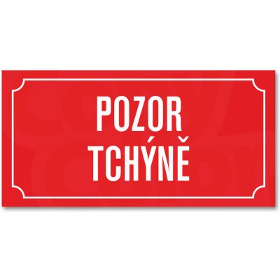 Cedule/tabule na přání s vlastním textem - červený podklad (031) – Zbozi.Blesk.cz