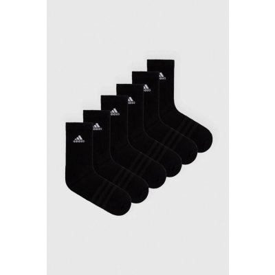 adidas ponožky Cushioned Sportswear Crew Socks 6 Pairs Black – Sleviste.cz